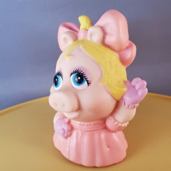Muppet Babies Miss Piggy Figure from Toy Train Durham Industries 1985 - Picture 3 of 5